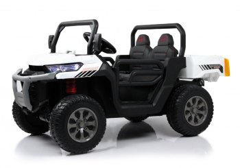 Детский электромобиль RiverToys H005HH — (белый)