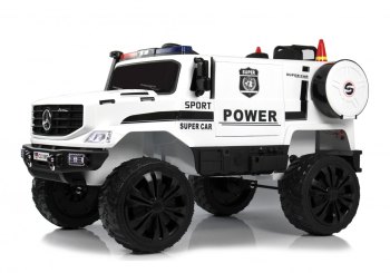 Детский электромобиль RiverToys C333MC — (белый)