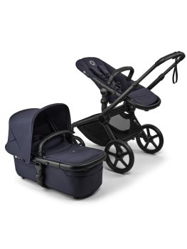 Коляска 2 в 1 Bugaboo Fox 5 Renew complete — (Black/Deep indigo-Deep indigo)