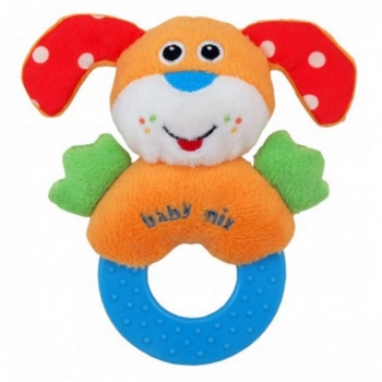 Игрушка мягкая с прорезывателем Baby Mix — Dog