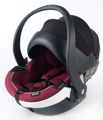Автокресло BeSafe iZi Go Modular i-Size Wite Edge — Burgundy Melange