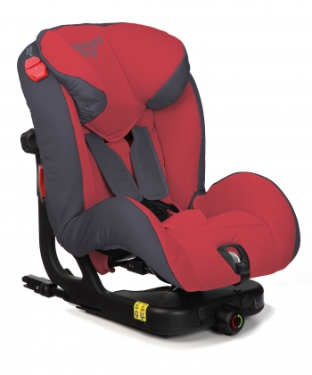 Автокресло CASUALPLAY BEAT FIX — RED FLAME(бамбук)