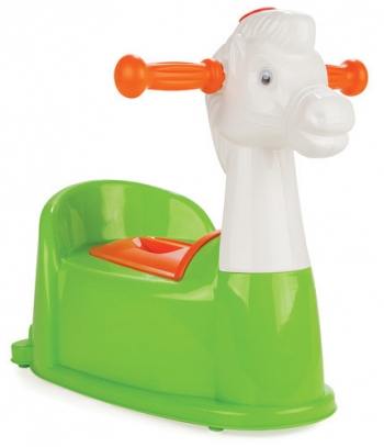 Горшок Pilsan "Horse" музыкальный — зеленый