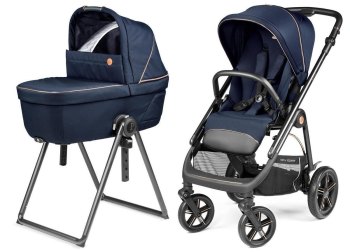 Коляска 2 в 1 Peg Perego Veloce TC Belvedere — (Blue Shine New)