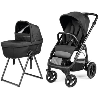 Коляска 2 в 1 Peg Perego Veloce TC Belvedere — (True Black New)