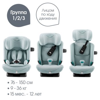 Детское автокресло Britax Roemer Advansafix Pro Style — (Harbor Blue)