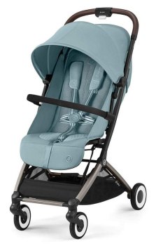 Прогулочная коляска Cybex Orfeo TPE — (Stormy Blue с дождевиком и бампером)
