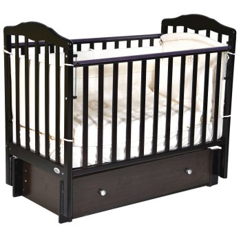 Детская кроватка Oliver Elsa Premium с универсальным маятником и ящиком — (лунная ночь)
