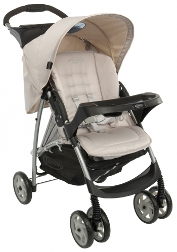 Прогулочная коляска Graco Mirage + W Parent tray and boot — Biscuit