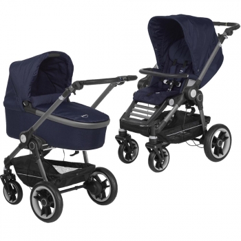 Коляска 2 в 1 Teutonia BeYou V4 Elite (шасси Graphite) — 6115 Royal