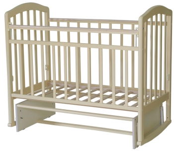 Детская кроватка Farfello "Алита" (3) а/с — слоновая кость