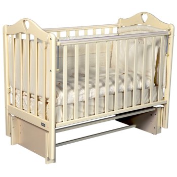 Детская кроватка Bellini Margaret Plus (универсальный маятник) — (слоновая кость)