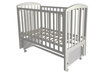Детская кроватка Bellini Alba Plus (универсальный маятник) — (лунная ночь)