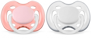 Соска-пустышка силиконовая Philips Avent 0-6 мес 2шт — SCF178/26