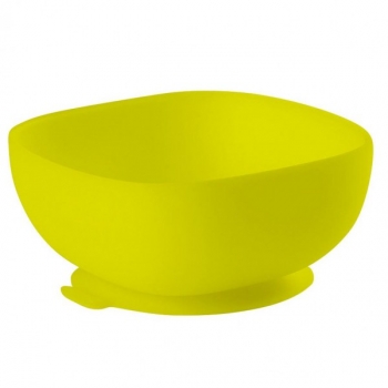 Силиконовая тарелка Beaba Silicone Suction Bowl GR — Green