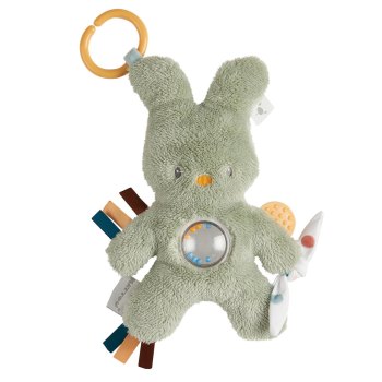 Игрушка мягкая Nattou Soft toy Tipidou Activity Кролик green 830126 — (Кролик green)