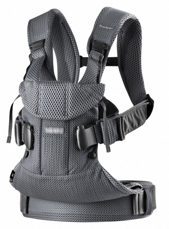 Рюкзак-Кенгуру BabyBjorn "One Mesh" New version — Антрацит