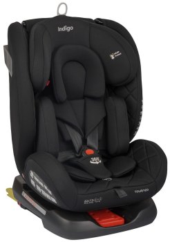 Автокресло Indigo TOURNEO S ISOFIX — (черный твил)