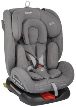 Автокресло Indigo TOURNEO S ISOFIX — (серый)