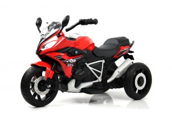 Детский электротрицикл RiverToys Z333ZZ — (красный)