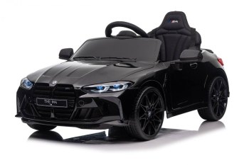 Детский электромобиль RiverToys BMW M4 A004AA — (черный)