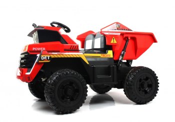Детский электромобиль RiverToys K333AM — (красный)