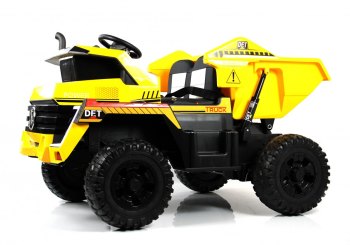 Детский электромобиль RiverToys K333AM — (жёлтый)