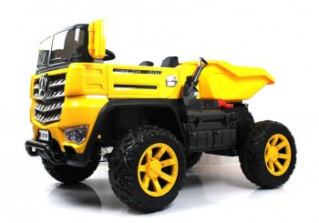 Детский электромобиль RiverToys K777AM — (желтый)