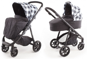 Коляска 2 в 1 Cozy Smart — Black