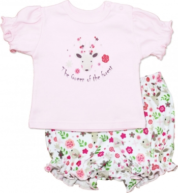 Комплект(шорты+футболка с фонариком)