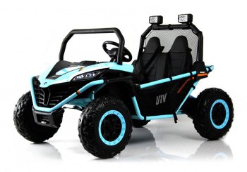 Детский электромобиль RiverToys P555PP — (голубой)