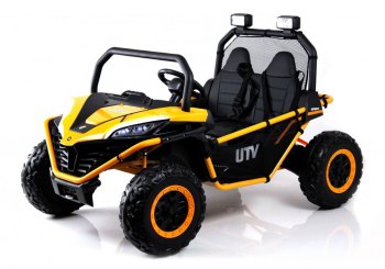 Детский электромобиль RiverToys P555PP — (оранжевый)