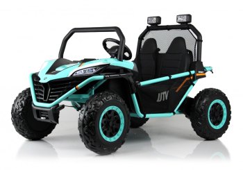 Детский электромобиль RiverToys P555PP — (светло-зеленый)