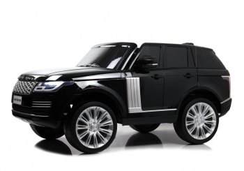 Детский электромобиль RiverToys Range Rover HSE 4WD Y222YY — (черный глянец)