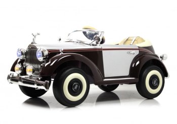Детский электромобиль RiverToys Rolls-Royce E444EE — (красный глянец)