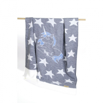 Плед Ma Licorne La petite Licorne — Brune (Сумерки) 100х100см