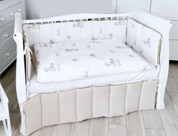 Комплект постельного белья Lepre Happy Friends 6 предметов (125*65)