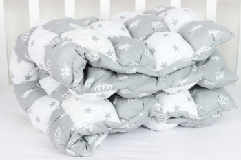 Одеяло AmaroBaby 100 x 140 Royal Car — серый