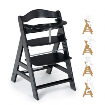 Стульчик для кормления Hauck Alpha+ — black washed