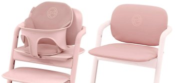 Набор мягких чехлов к стульчику Cybex Lemo Comfort Inlay — (Pearl Pink)