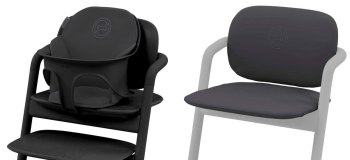 Набор мягких чехлов к стульчику Cybex Lemo Comfort Inlay — (Stunning Black)
