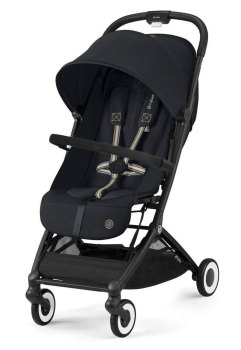 Прогулочная коляска Cybex Orfeo BLK — (Magic Black с дождевиком и бампером)