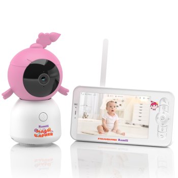Видеоняня Ramili Baby RV100NUSHA Нюша, Малышарики — (с креплением)