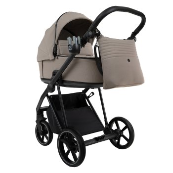 Коляска 2 в 1 Roan Sol 2.0 — (Hazel/Black/руч.Black)