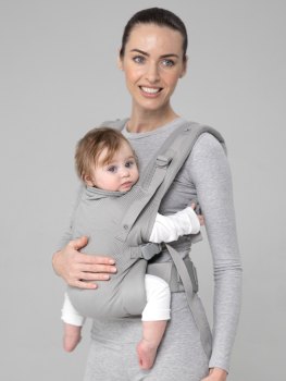 Эрго-рюкзак AmaroBaby Hugger — (серый)