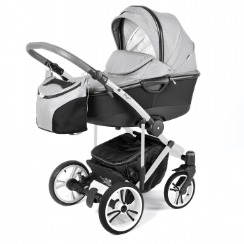 Коляска для новорожденных Esspero Magic Pro Alu (шасси White) — Steel