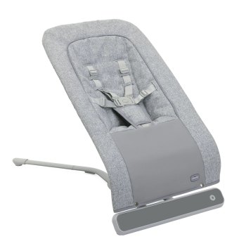 Креслице-качалка Chicco Rhythm'n'Sound — (ASH GREY C.C)