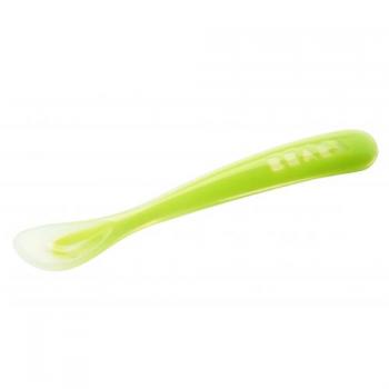 Эргономическая ложка Beaba "Spoon for my first meals" — Green