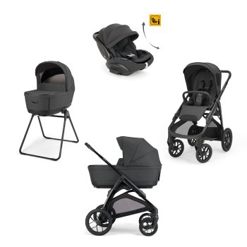 Коляска 3 в 1 Inglesina Aptica XT (Darwin Recline Evo) — (Magnet Grey)