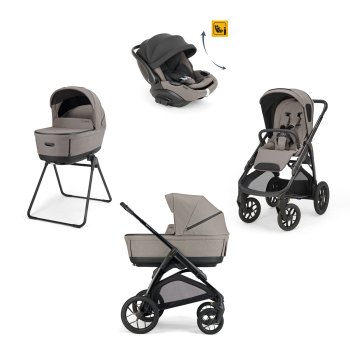 Коляска 3 в 1 Inglesina Aptica XT (Darwin Recline Evo) — (Tundra Beige)